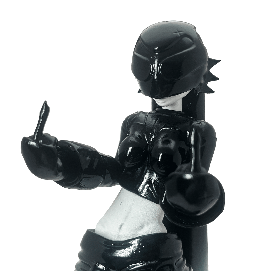 Helmet Girl - Dark Mode Trist'Art's Toys